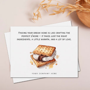 Personalised S'more Realty Farming Promotional  Postcard