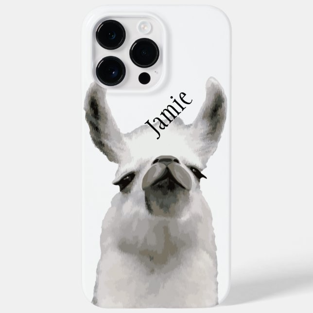 Personalised Snooty Snobby Llama Case-Mate iPhone Case (Back)