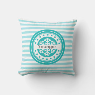 Personalised Snow Design Throw Pillow