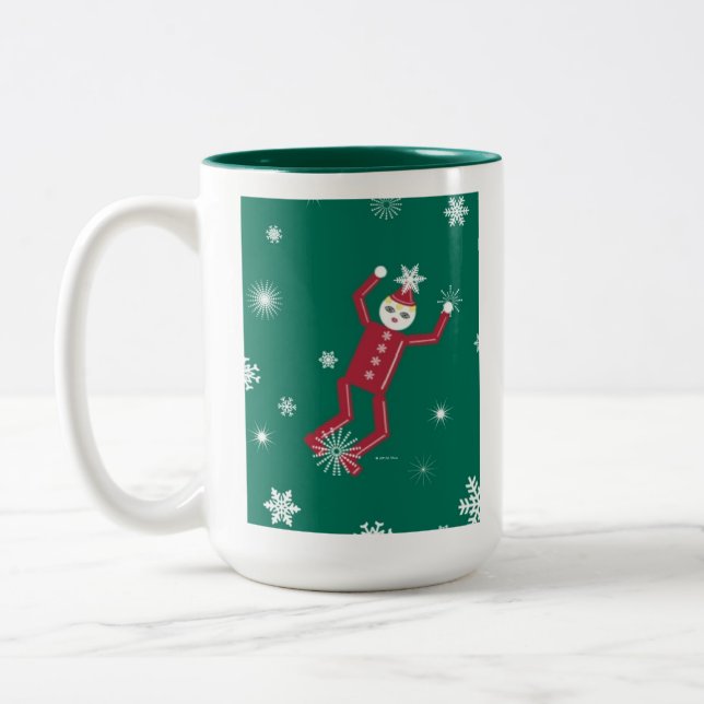 Personalised Snowflake Martzkin Mug (Left)