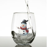 Personalised Snowman Name Christmas<br><div class="desc">This design may be personalised in the area provided by changing the photo and/or text. Or it can be customised by clicking Personalise this Template and then choosing the click to customise further option and delete or change the colour of the background, add text, change the text colour or style,...</div>
