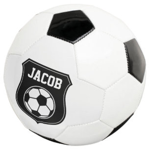 Personalised soccer ball design with custom name