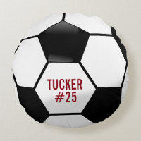 Personalised Soccer Ball with Team Name and Number
