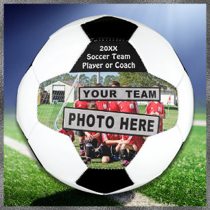 Personalised Soccer Ball with Your PHOTO and TEXT