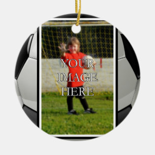 Personalised Soccer Ornament
