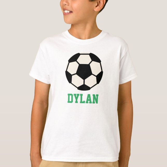 Personalised Soccer T-Shirt (Front)