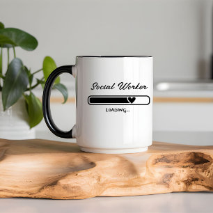 Personalised Social Worker Degree Graduation gifts Mug