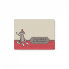 Personalised Sock Monkey Post It Notes