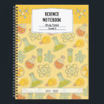Personalised Soft Yellow Playful Science Notebook<br><div class="desc">Ignite your passion for discovery with our Personalised Soft Yellow Playful Science Notebook Cover! This delightful cover is perfect for budding scientists, students, and anyone who loves exploring the wonders of the world. The soft yellow hue adds a cheerful touch, while playful science-themed illustrations inspire creativity and curiosity. Personalise it...</div>