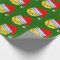Personalised Softball Christmas Wrapping Paper
