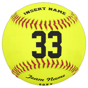 Personalised Softball Team
