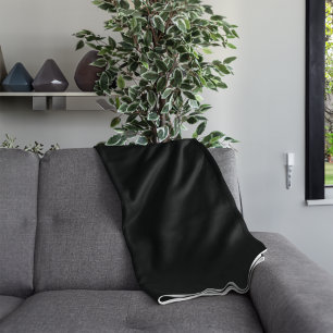 Personalised Solid Colour Fleece Blanket