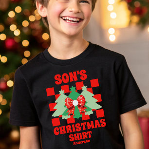 Personalised Son's Christmas Shirt