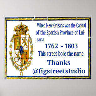 Personalised Spanish Mural Poster