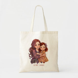 Personalised Sparkly Mother and Daughter Tote Bag