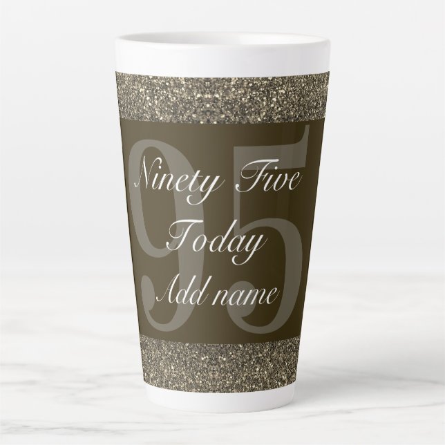 personalised special birthday mug gift 95th (Front)