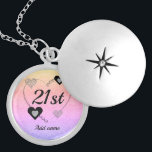 Personalised special birthday necklace 21st<br><div class="desc">Personalised special birthday necklace 21st</div>