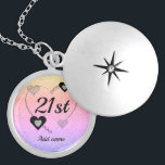 Personalised special birthday necklace 21st<br><div class="desc">Personalised special birthday necklace 21st</div>
