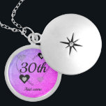 Personalised special birthday necklace 30th<br><div class="desc">Personalised special birthday necklace 30th</div>