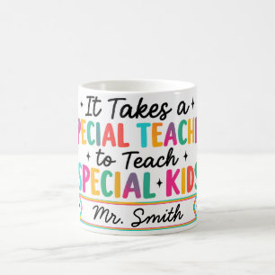 Personalised Special Ed Teacher Thank You Mug Gift