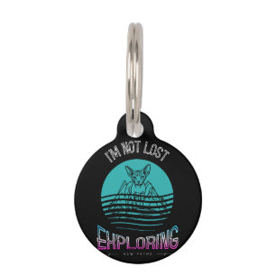 Personalised Sphynx Cat Funny Pet Tag