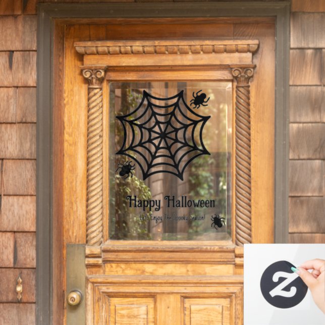 Personalised Spiderweb Halloween (Home Door)