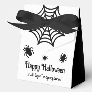 Personalised Spiderweb Halloween Favour Box