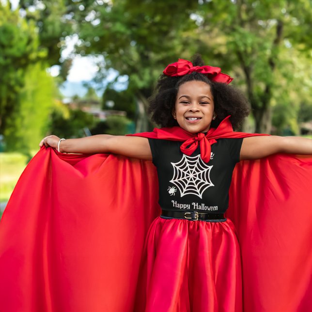 Personalised Spiderweb Halloween T-Shirt (Creator Uploaded)