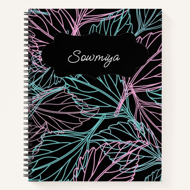 Personalised Spiral Notebook (Front)