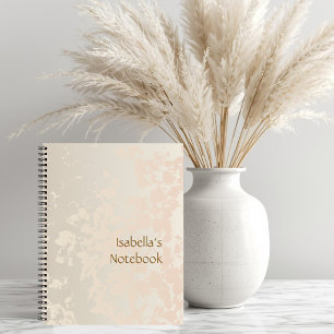 Personalised spiral notebook
