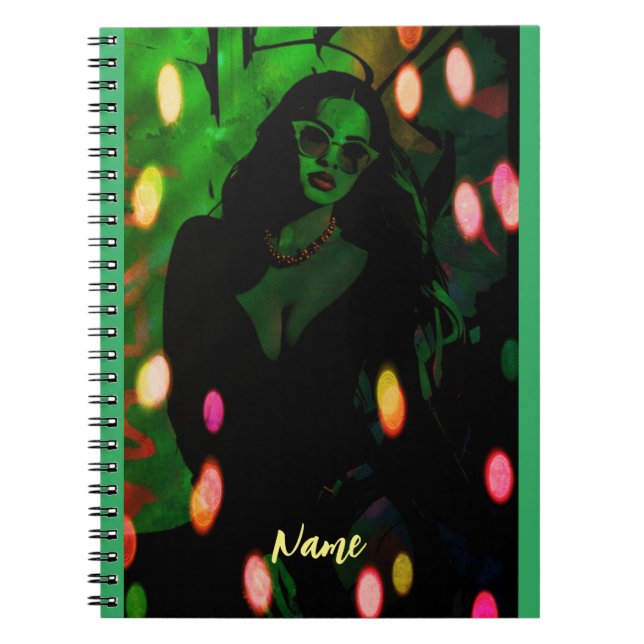 Personalised Spiral Photo Notebook (Front)