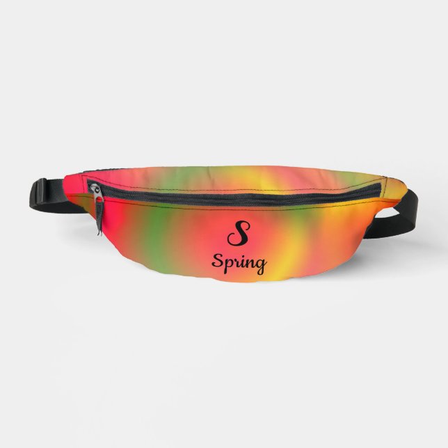 Personalised Spiral Spring Bum Bags (Front)