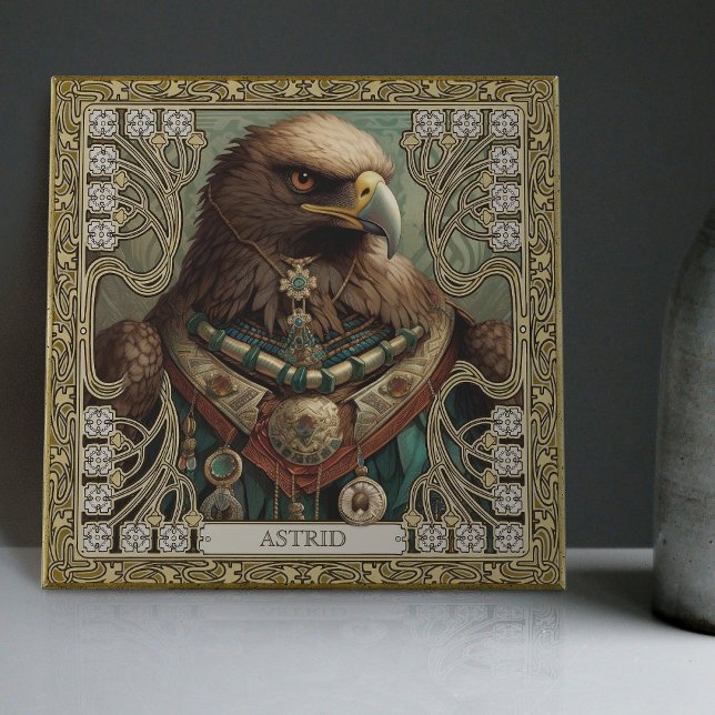 Personalised Spirit Eagle Tribal Altarpiece Tile (Creator Uploaded)