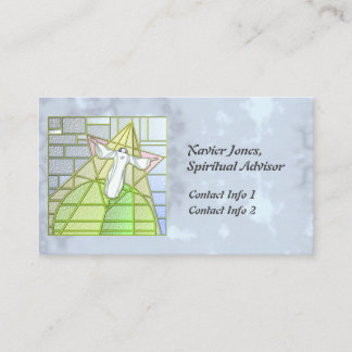 Personalised spiritual advisor business cards