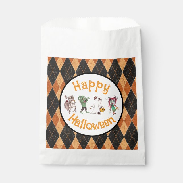 Personalised Spooktacular Halloween Bash   Favour Bags (Front)