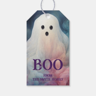 Personalised Spooky Ghost Halloween Gift Tags