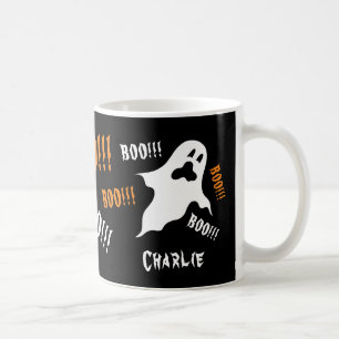 Personalised Spooky Halloween Ghosts Coffee Mug