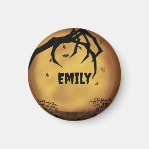 Personalised Spooky Hand Emo Magnet