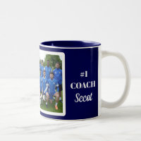 Personalised Sport Coach Team Photo Thank You