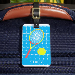 Personalised Sport Tennis balls Luggage Tag