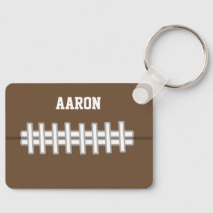 Personalised Sports Football Keychain Gift