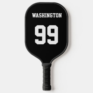 Personalised Sports Name and Number Pickleball Paddle