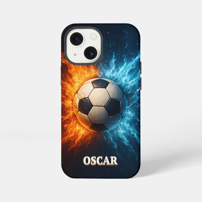 Personalised Sports/Soccer iPhone 13 Mini Case (Back)