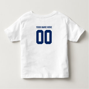 Personalised sports team monogram template toddler T-Shirt