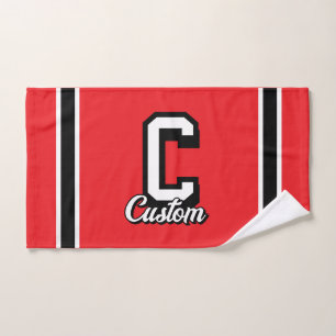 Personalised Sports Team Towel, Team Banquet Gift Hand Towel