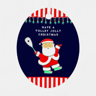 Personalised Squash Sports Metal Ornament