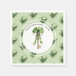 Personalised St. Patrick’s Day Bridal Shower Napkin