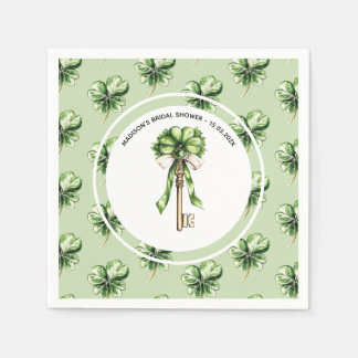 Personalised St. Patrick’s Day Bridal Shower Napkin