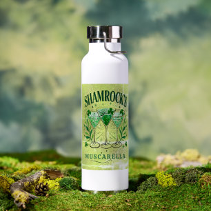 Personalised St. Patrick's Day Cruise, Bride Squad Water Bottle