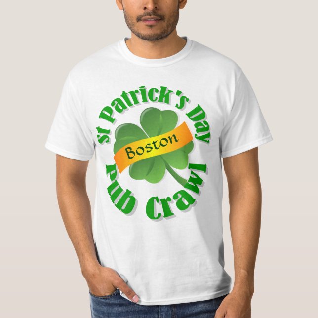Personalised St Patrick's day T-Shirt (Front)
